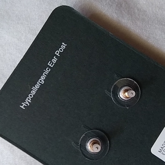 Jcrew multi color stone earrings never worn - Picture 2 of 2